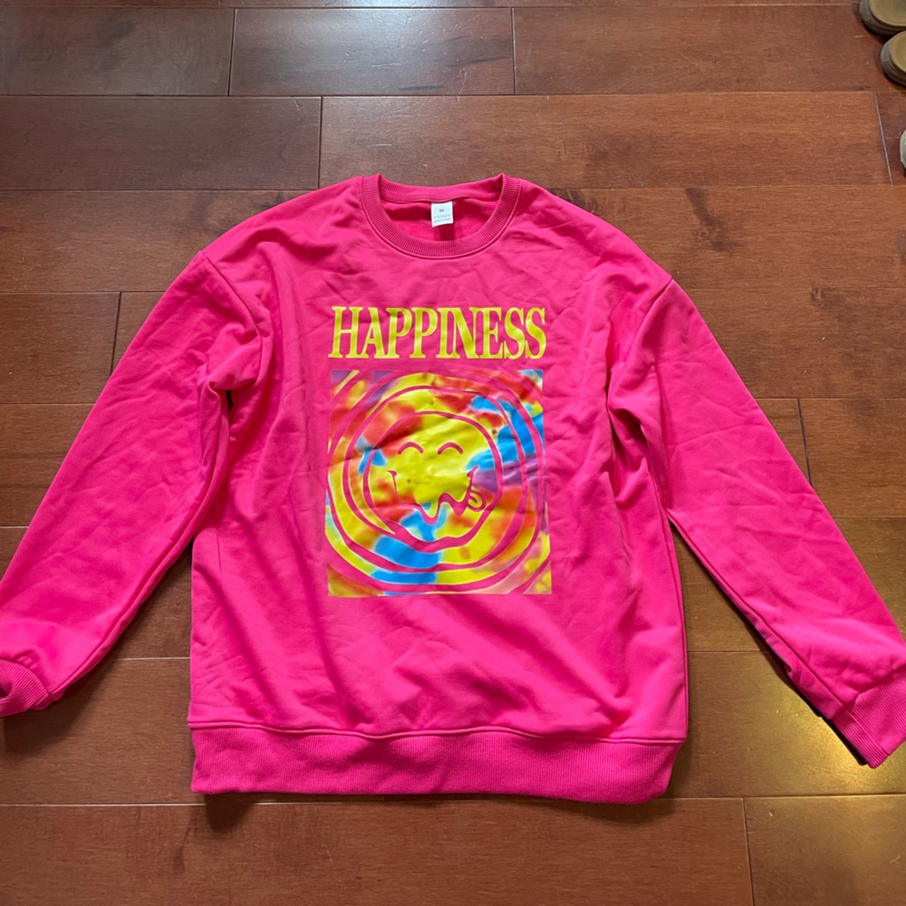 Pink Happiness Crew Neck